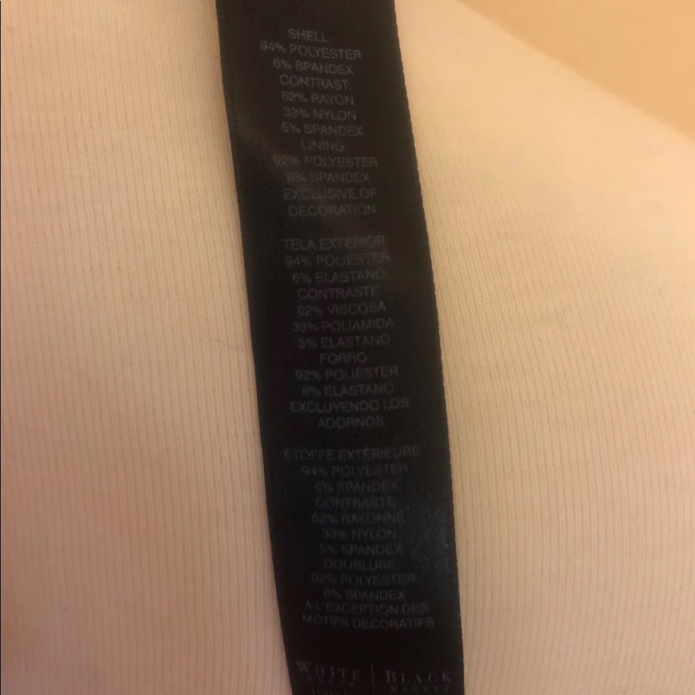 White House Black Market corset like top 4 - Picture 8 of 8